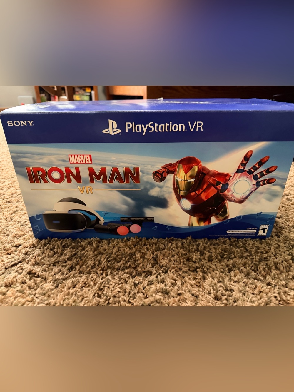 Sony PlayStation VR Marvel Iron Man Edition - Blue and Red Accents